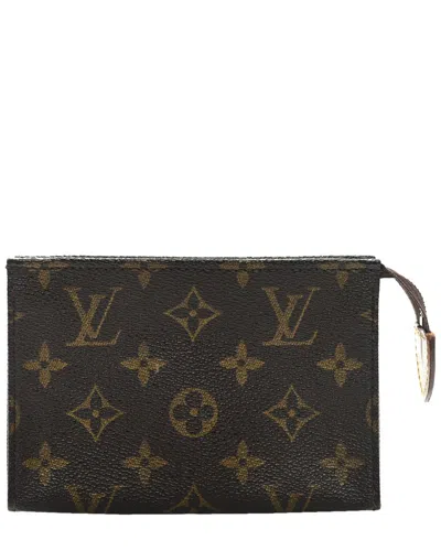 Pre-owned Louis Vuitton Monogram Canvas Toiletry Pouch 15 (authentic )