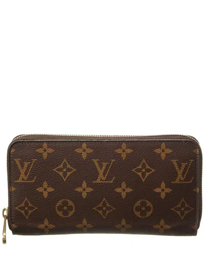 Pre-owned Louis Vuitton Monogram Canvas Zippy Wallet (authentic Pre-loved)