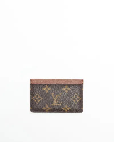 Pre-owned Louis Vuitton Monogram Card Holder