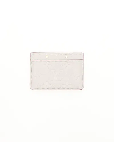 Pre-owned Louis Vuitton Monogram Card Holder