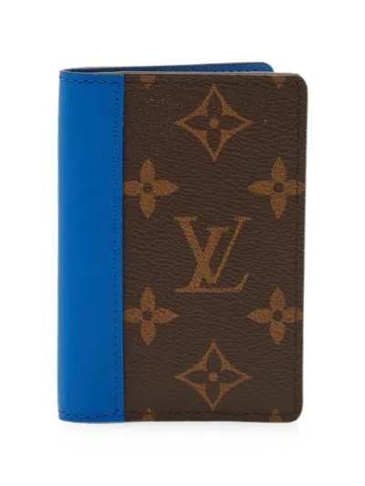 Pre-owned Louis Vuitton Monogram Card Holder In Brown