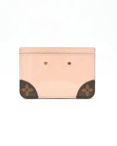 Pre-owned Louis Vuitton Monogram Card Holder In Multi