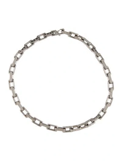 Pre-owned Louis Vuitton Monogram Chain Necklace, 21.5" In Multi
