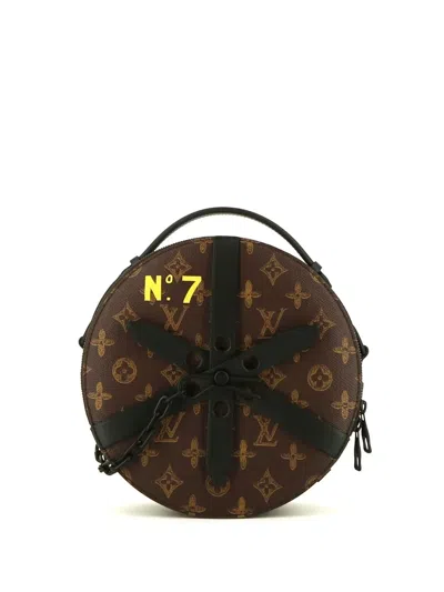 Pre-owned Louis Vuitton  Monogram Circular Two-way Bag In Brown