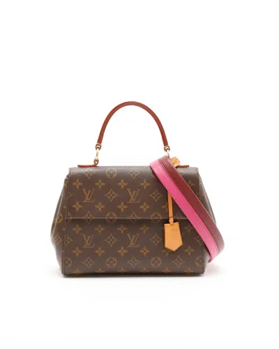 Pre-owned Louis Vuitton Monogram Cluny Bb Bag In Multi