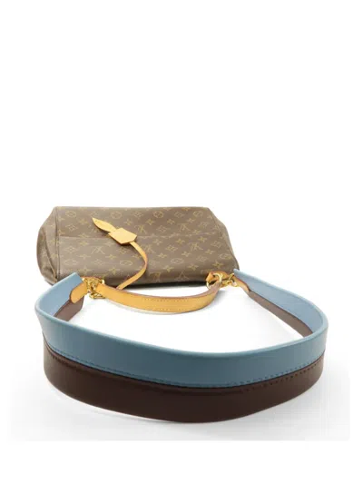 Pre-owned Louis Vuitton Monogram Cluny Mm Shoulder Bag In Brown