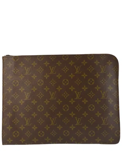 Louis Vuitton Monogram Clutch Bag (authentic Pre-loved)