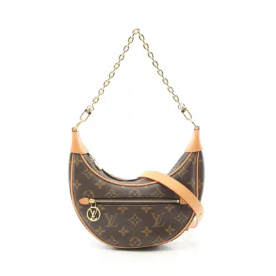 Pre-owned Louis Vuitton Monogram Coated Canvas Leather Shoulder Bag () In Multi