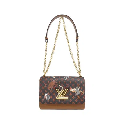 Pre-owned Louis Vuitton Monogram Coated Canvas Shoulder Bag () In Brown