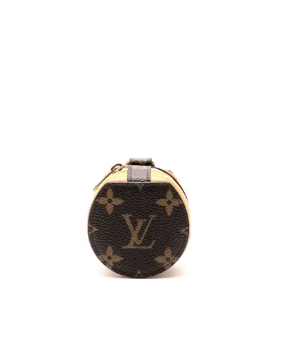 Pre-owned Louis Vuitton Monogram Coin Purse In Brown