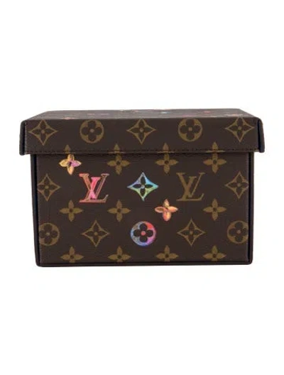 Pre-owned Louis Vuitton Monogram Color Cardboard Box W/ Tags In Brown