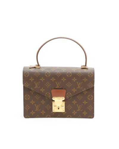 Pre-owned Louis Vuitton Monogram Concorde Bag In Brown
