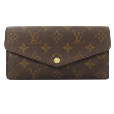 Pre-owned Louis Vuitton Monogram Coquelicots Monogram Monogram Long Wallet (bi-fold) ()