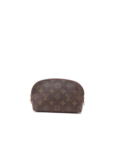 Louis Vuitton Monogram Cosmetic Pouch In Brown
