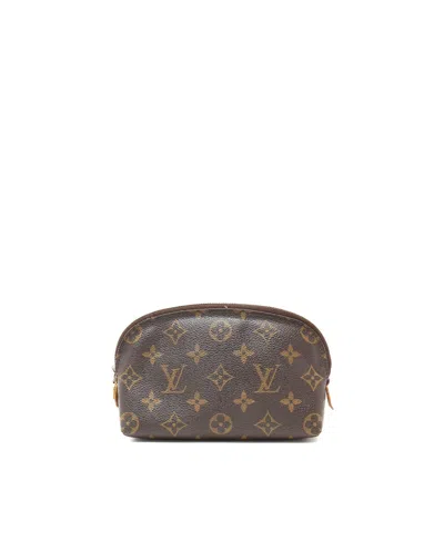 Louis Vuitton Monogram Cosmetic Pouch In Brown