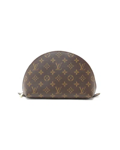 Louis Vuitton Monogram Cosmetic Pouch Gm In Brown