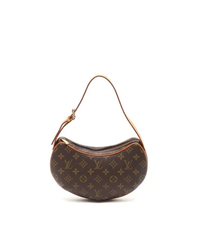 Louis Vuitton Monogram Croissant Pm Bag In Brown