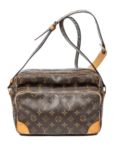 Pre-owned Louis Vuitton Monogram Cross Body Bag In Brown