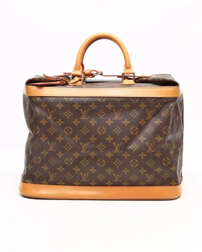 Pre-owned Louis Vuitton Monogram Cruiser 40 Bag In Brown
