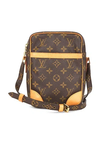 Pre-owned Louis Vuitton Monogram Danube Crossbody Bag In Brown