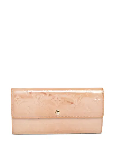 Pre-owned Louis Vuitton Monogram-debossed Leather Wallet
