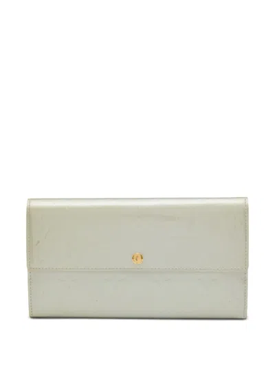 Pre-owned Louis Vuitton Monogram-debossed Leather Wallet