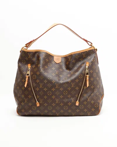 Pre-owned Louis Vuitton Monogram Delightful Gm Bag In Brown