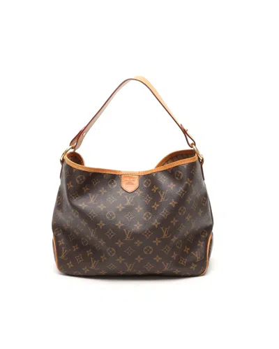 Pre-owned Louis Vuitton Monogram Delightful Pm Bag In Brown