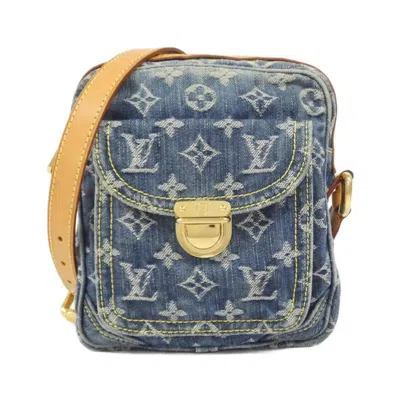Pre-owned Louis Vuitton Monogram Denim Blue Monogram Denim Shoulder Bag ()