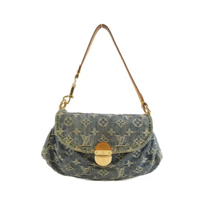 Pre-owned Louis Vuitton Monogram Denim Blue Monogram Denim Shoulder Bag ()