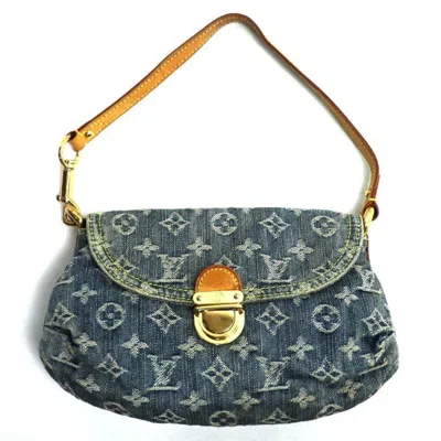 Pre-owned Louis Vuitton Monogram Denim Shoulder Bag ()