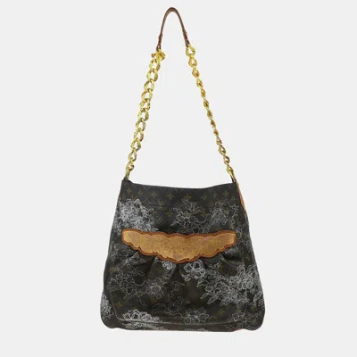 Pre-owned Louis Vuitton Monogram Dentelle Fersen Gm Shoulder Bag