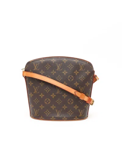 Pre-owned Louis Vuitton Monogram Drouot Bag