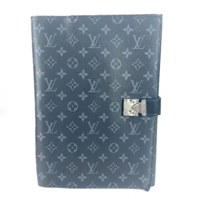 Pre-owned Louis Vuitton Monogram Eclipse Black Monogram Eclipse Clutch Bag Pouch ()