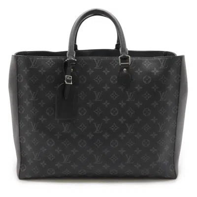 Pre-owned Louis Vuitton Monogram Eclipse Canvas Leather Handbag Tote Bag ()