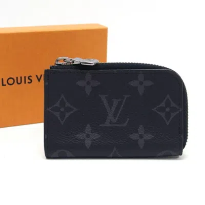 Pre-owned Louis Vuitton Monogram Eclipse Coin Purse/coin Case ()