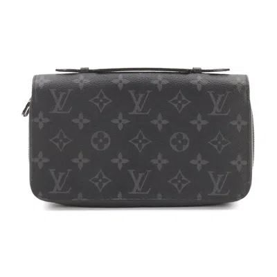 Pre-owned Louis Vuitton Monogram Eclipse Monogram Eclipse Canvas Long Wallet (bi-fold) ()