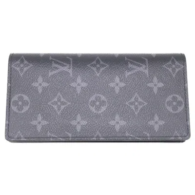 Pre-owned Louis Vuitton Monogram Eclipse Monogram Eclipse Long Wallet (bi-fold) ()