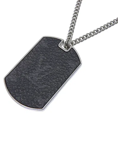 Pre-owned Louis Vuitton Monogram Eclipse Necklace (authentic Pre-loved)