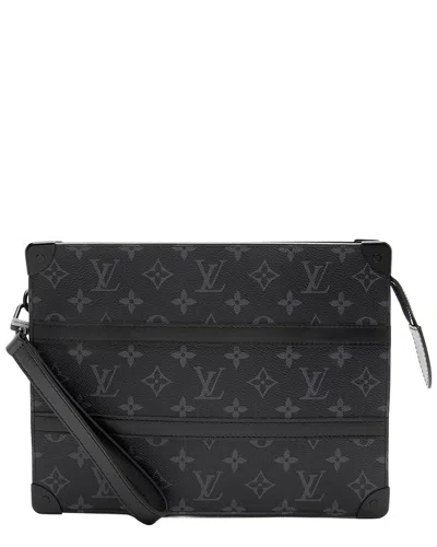 Pre-owned Louis Vuitton Monogram Eclipse Soft Trunk Pochette (authentic Pre-loved)