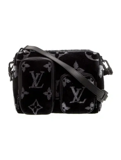 Pre-owned Louis Vuitton Monogram Eclipse Speedy 25 In Black