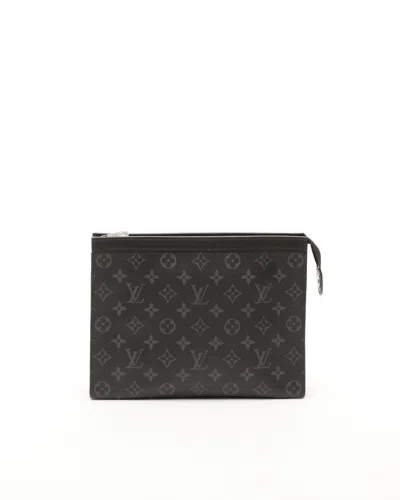 Pre-owned Louis Vuitton Monogram Eclipse Travel Pouch