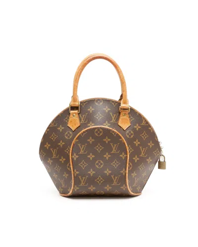 Pre-owned Louis Vuitton Monogram Ellipse Pm Bag In Brown
