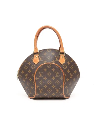 Pre-owned Louis Vuitton Monogram Ellipse Pm Bag In Brown