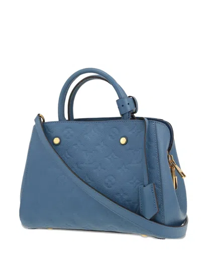 Pre-owned Louis Vuitton Monogram-embossed Structured Handbag