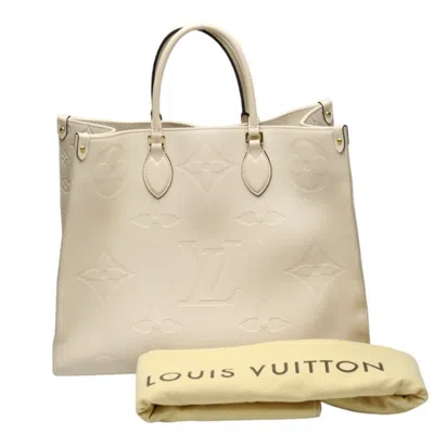 Pre-owned Louis Vuitton Monogram Empreinte Beige Monogram Empreinte Tote Bag ()