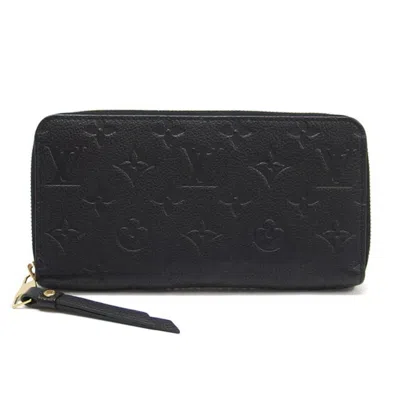 Pre-owned Louis Vuitton Monogram Empreinte Black Galle Monogram Noir Monogram Empreinte Coin Purse/coin Case (