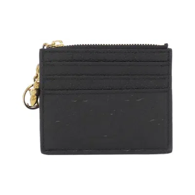Pre-owned Louis Vuitton Monogram Empreinte Black Leather Coin Purse/coin Case ()