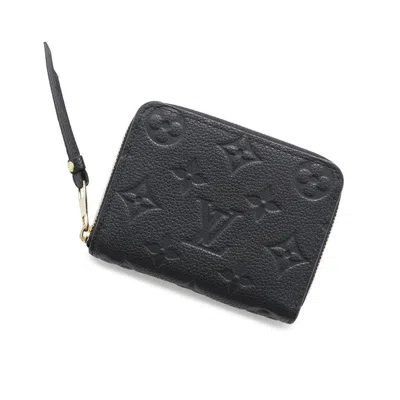 Pre-owned Louis Vuitton Monogram Empreinte Black Noir Monogram Empreinte Coin Purse/coin Case ()