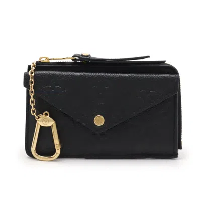 Pre-owned Louis Vuitton Monogram Empreinte Black Noir Monogram Empreinte Coin Purse/coin Case ()